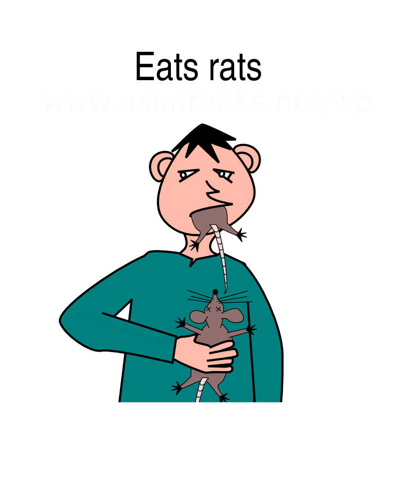 eats rats